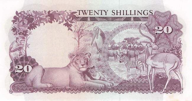 Uganda 20 Shilling 1966 p.3